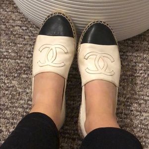 Very used Chanel espadrilles